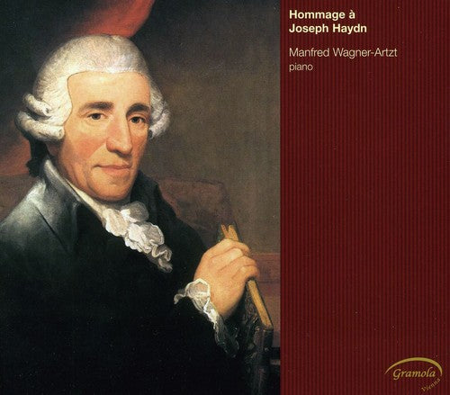 the album cover for J. HAYDN - Homage to Josef Haydn