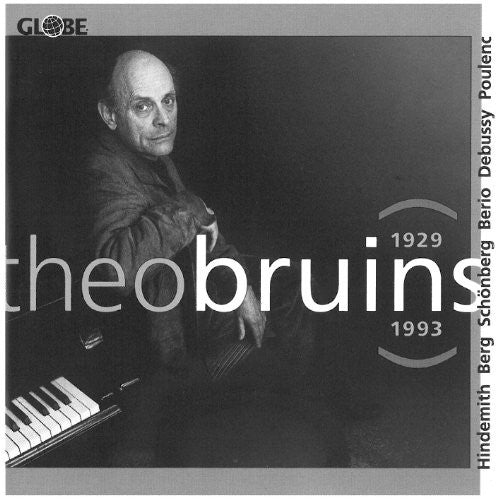 Hindemith / Berg / Schoenberg / Berio / Bruins - In Memorian Theo Bruins: Piano Works By - Music CD