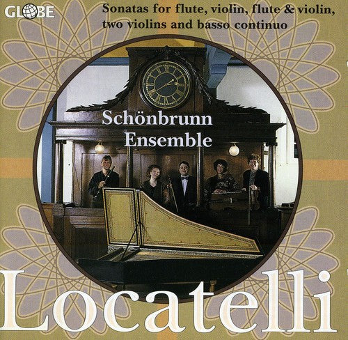 the album cover for Schoenbrunn Ensemble - Sonatas for Flute & Violin
