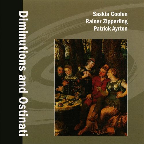 the album cover for Patrick Ayrton - Diminutions & Ostinati