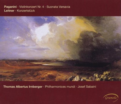 the album cover for Thomas Albertus Irnberger - Violin Concerto 4