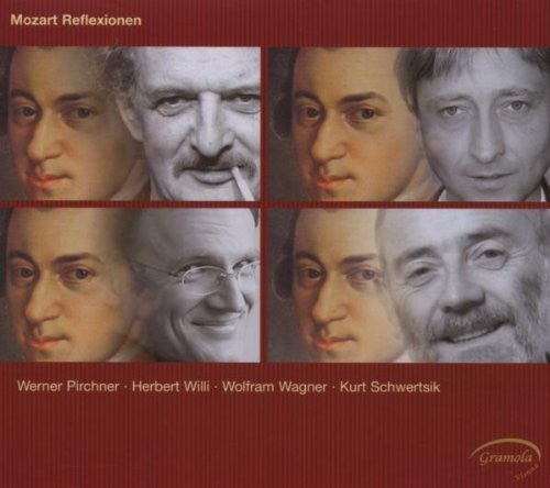the album cover for Hans Peter Ochsenhofer - Mozart Reflections
