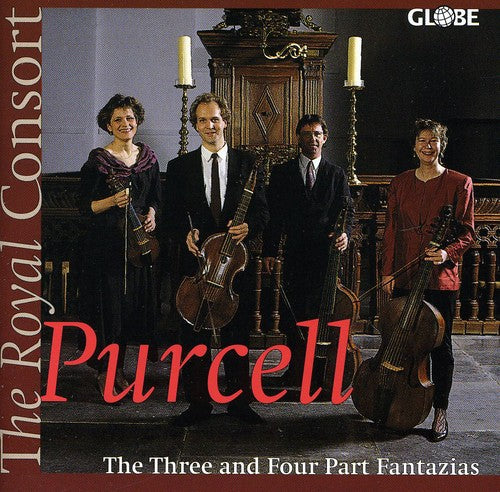 the album cover for The Royal Consort - Three & Fpur Part Fantazias