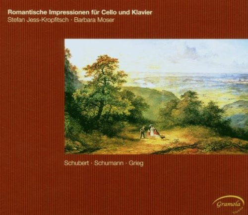 the album cover for Barbara Moser - Romantic Impressions for Cello