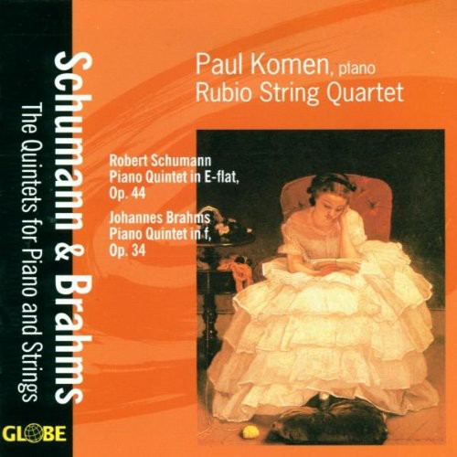 Schumann / Brahms / Komen / Rubio String Quartet - Piano Quintets - Music CD