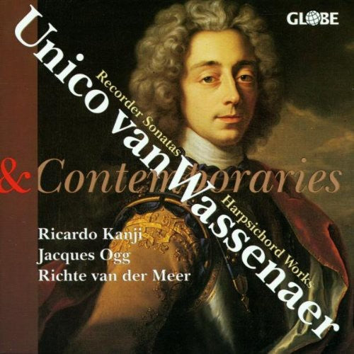 the album cover for Jacques Ogg - Dutch Recorder Sonatas & Harpsichord Works