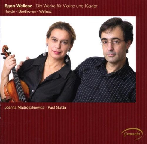 the album cover for Paul Gulda - Works for Violin & Piano
