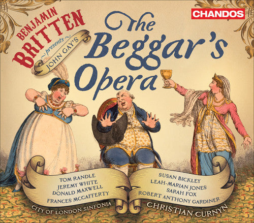 the album cover for Christian Curnyn - Beggar's Opera