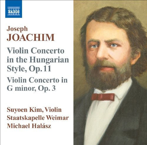 the album cover for Suyoen Kim - Violin Concertos in Hungarian Style Op 11