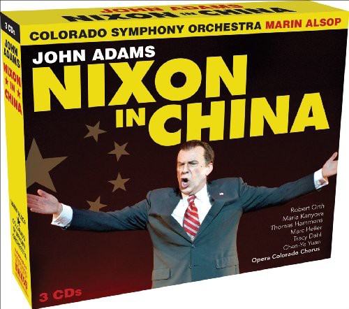 the album cover for Marin Alsop - Nixon in China