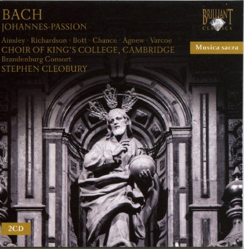 the album cover for J.S. Bach - St John's Passion