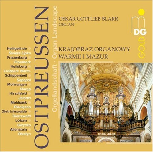 Blarr,oskar Gottlieb - Organ Landscape - Music CD