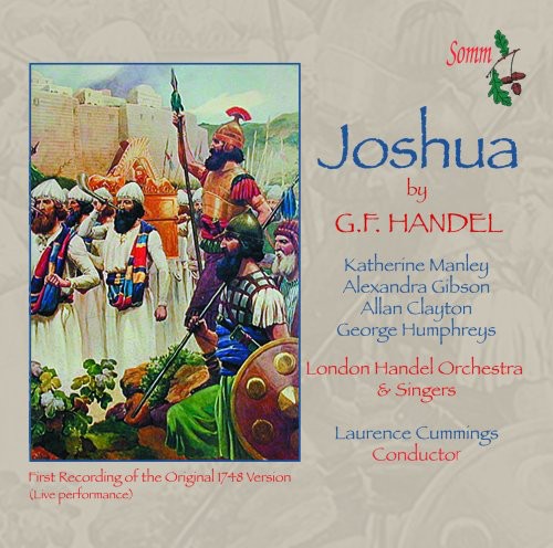 the album cover for Laurence Cummings - Joshua