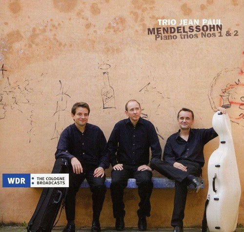 the album cover for Jean-Paul - Piano Trios 1 & 2