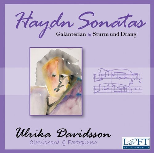 the album cover for Ulrika Davidsson - Sonatas on Clavichord