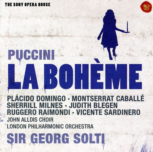 the album cover for Puccini / Domingo / Caballe / Lpo / Solti - La Boheme