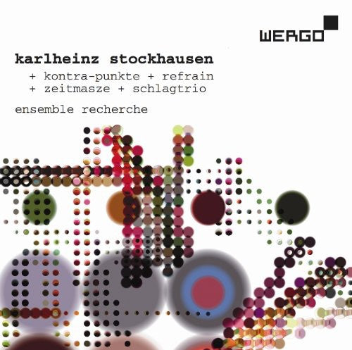 the album cover for Karlheinz Stockhausen - Kontra-Punkte / Refrain / Zeitmasze