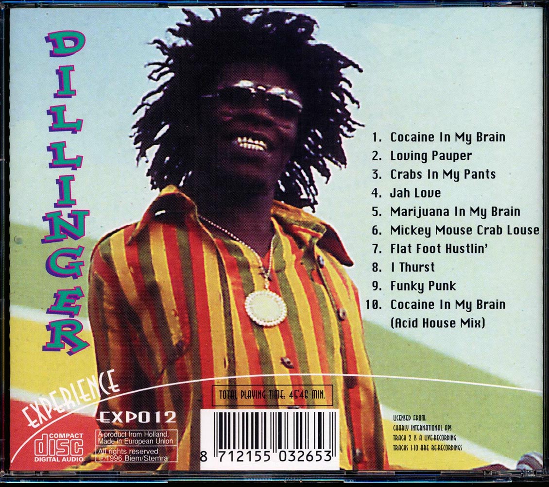 Dillinger - Experience Music CD