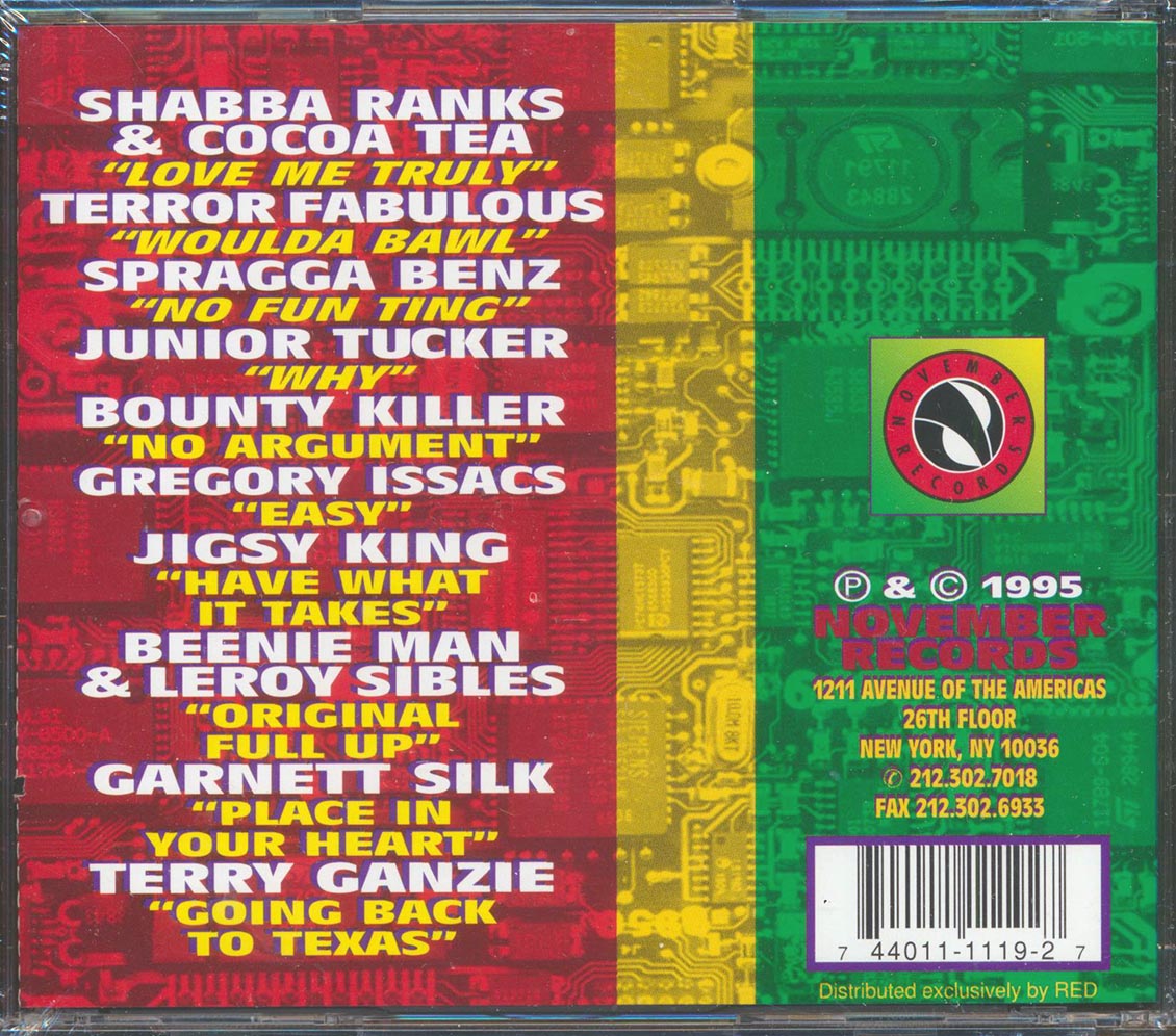Garnett Silk, Shabba Ranks, Bounty Killer, Shabb Ranks, Etc. - Digital B Presents Music CD