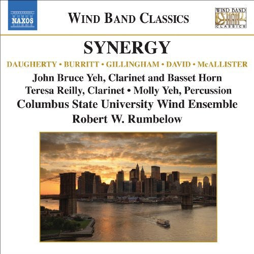 the album cover for Columbus State University Wind Ensemble - Synergy: Music for Wind Band