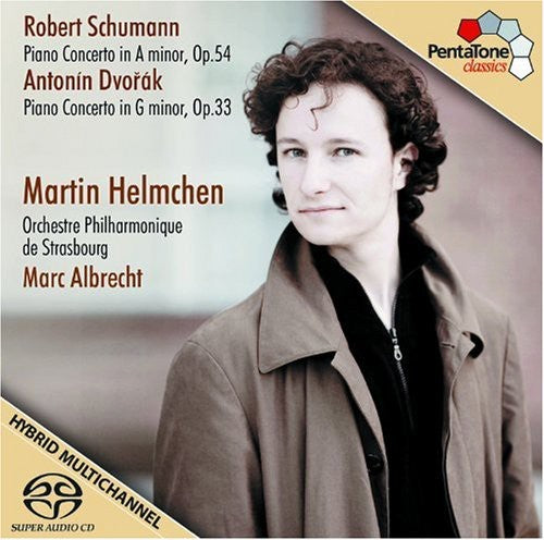 Schumann / Dvorak / Helmchen / Orch De Strasbourg - Paino Concertos - Super Audio CD