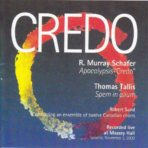 Sund,robert - Credo: Schafer & Tallis - Music CD