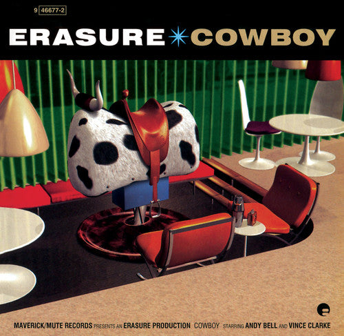 the album cover for Erasure - Cowboy