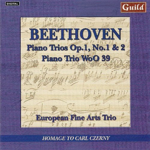 Beethoven / European Fine Arts Trio - Beethoven: Piano Trios - Music CD