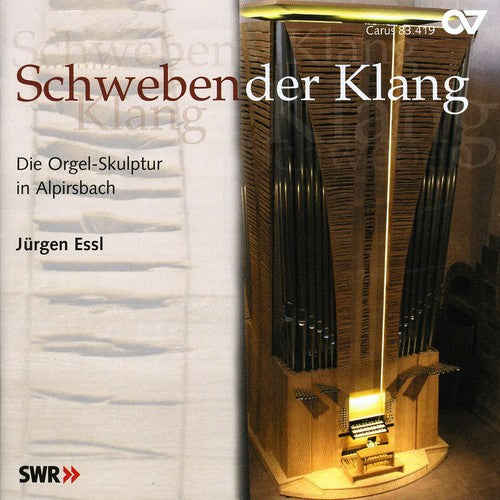 the album cover for Bach/Franck - Schwebender Klang Die Orgel-Skulptur in Alpirsbach