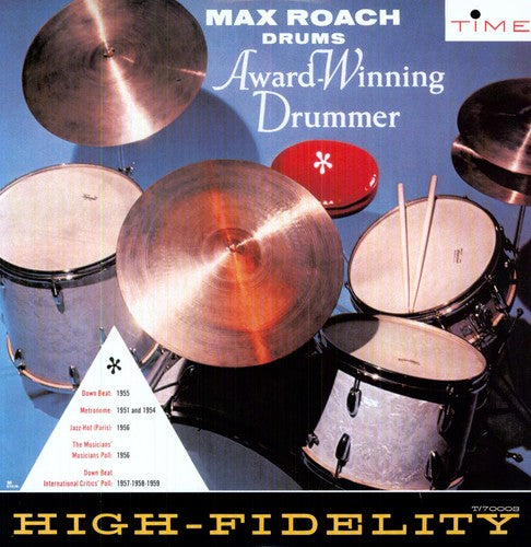 Max Roach - Award Winning Drummer Vinyl Record