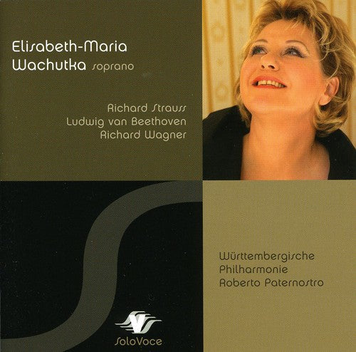 the album cover for E.-M.Wachutka - Sings Strauss Beethoven & Wagner