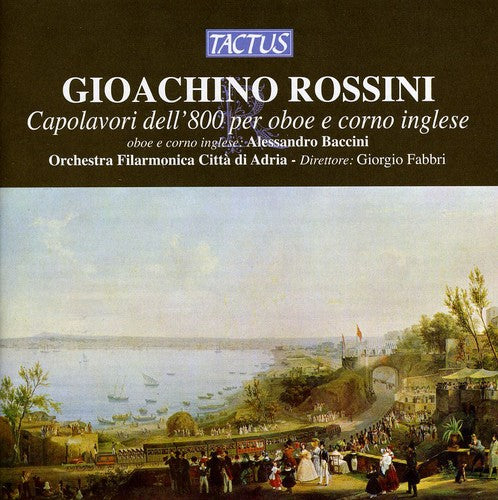 Rossini / Baccini / City Of Adria Philharmonic - 19th Century Masterpieces For Oboe & English Horn - Music CD