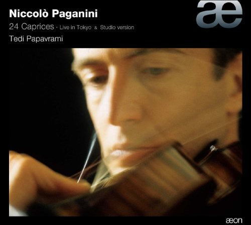 Paganini / Papavrami - 24 Caprices: Live In Tokyo & Studio Version - Music CD