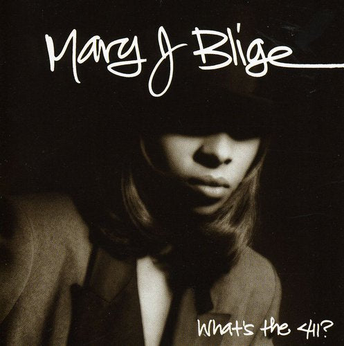 the album cover for Mary J. Blige - What's the 411