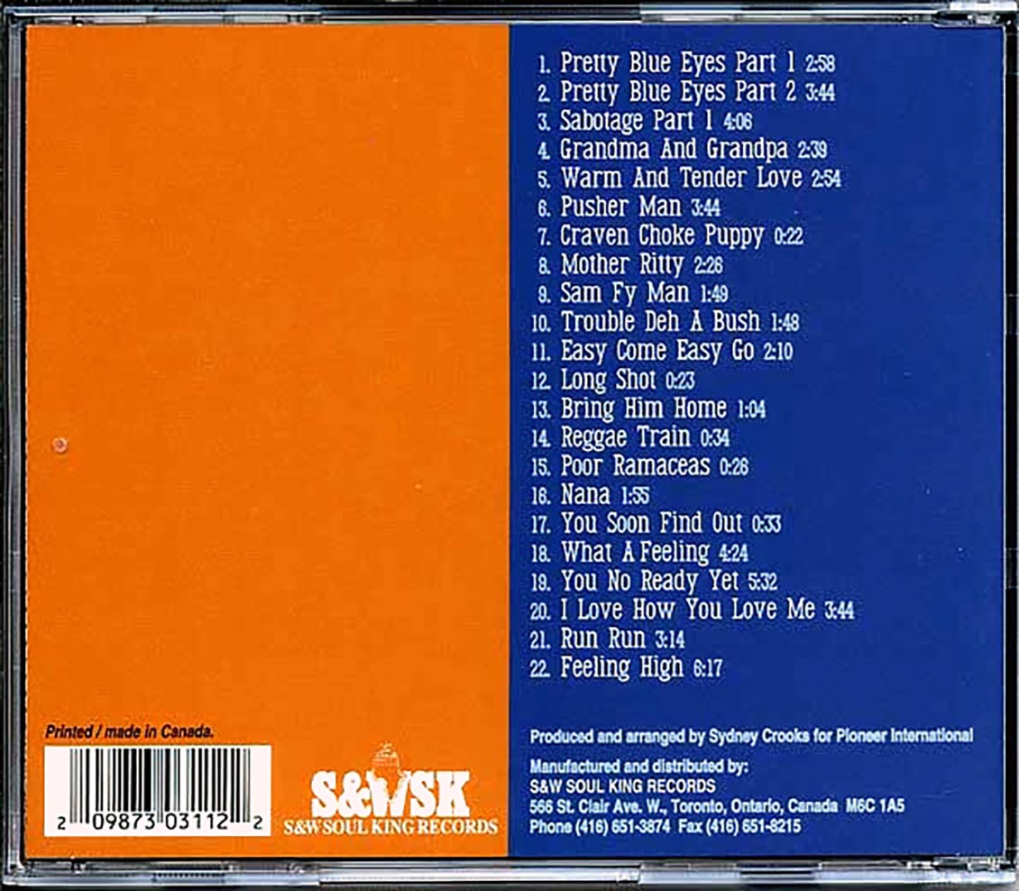Pioneers - What A Feeling (22 tracks) Music CD