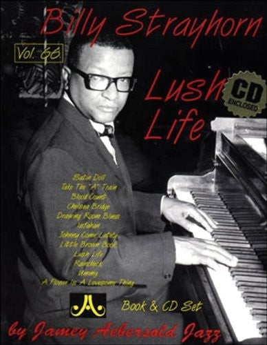the album cover for Billy Strayhorn - Lush Life