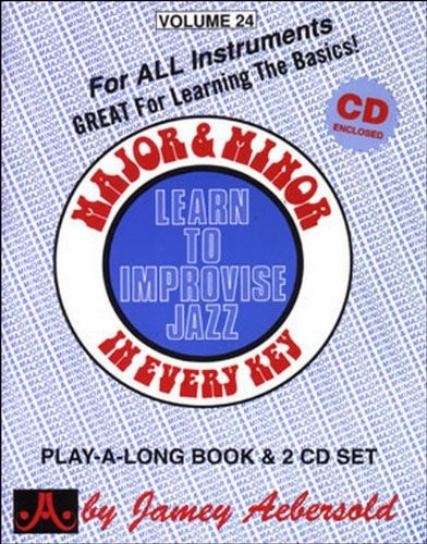 the album cover for Major & Minor-Learn To Improvise Jazz - Major & Minor: Learn To Improvise