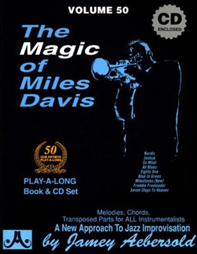 the album cover for Jamey Aebersold Play-A-Long - The Magic Of Miles