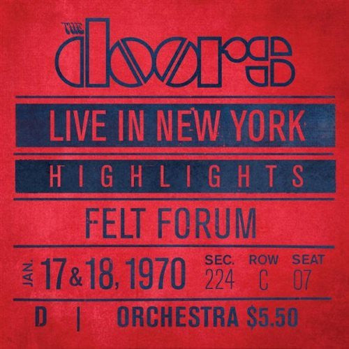 Doors - Live In New York - Vinyl Record