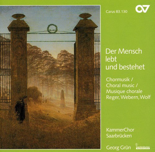 Wolf / Webern / Reger / Grun - Choral Music - Music CD