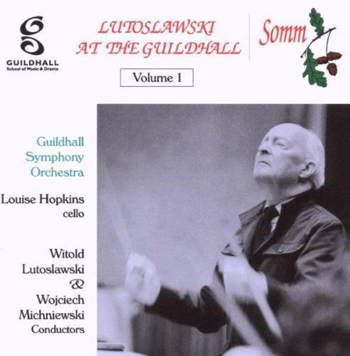 the album cover for Louise Hopkins - Lutoslawski, Witold : Lutoslawski at the Guildhall Vol. 1
