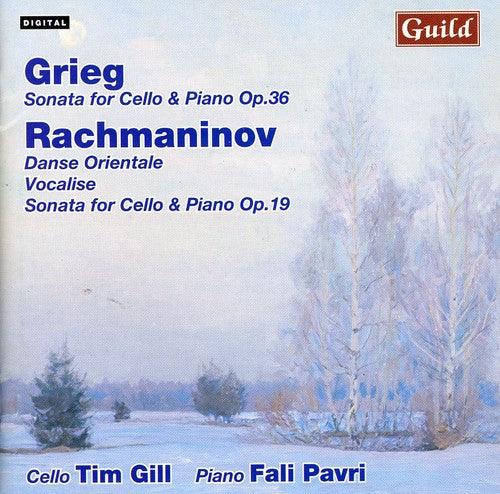 Grieg / Rachmaninoff / Gill / Pavri - Sonata For Cello & Piano Opus 38 - Music CD