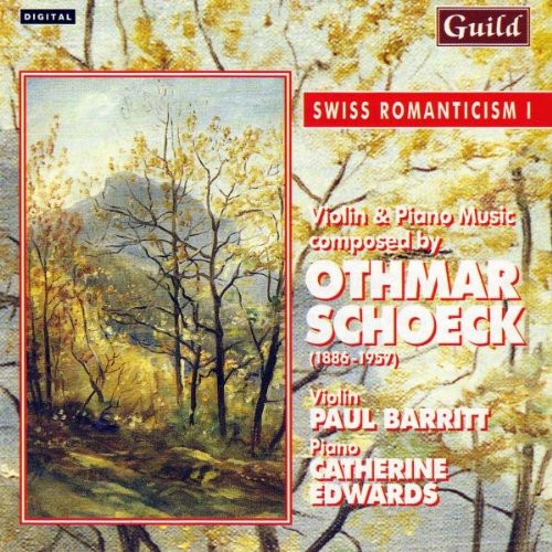 Schoeck,oetmar - Swiss Romanticism I - Music CD