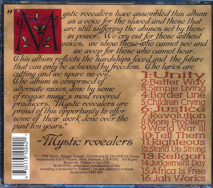 Mystic Revealers - Crossing The Atlantic Music CD
