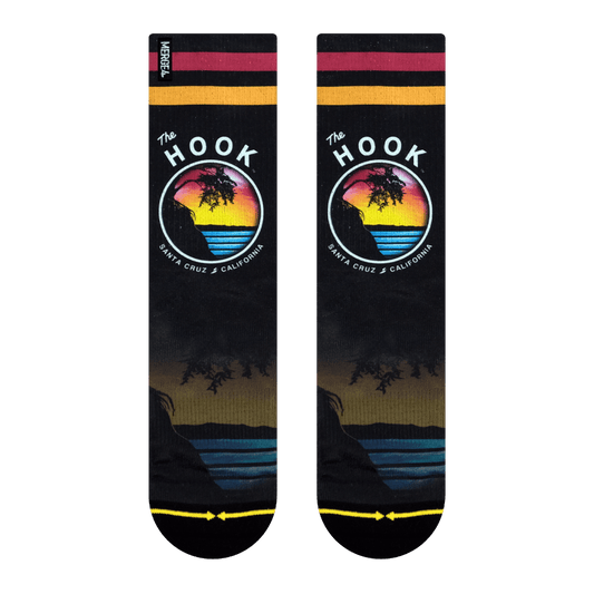 Slidertown The Hook Adult Crew Socks