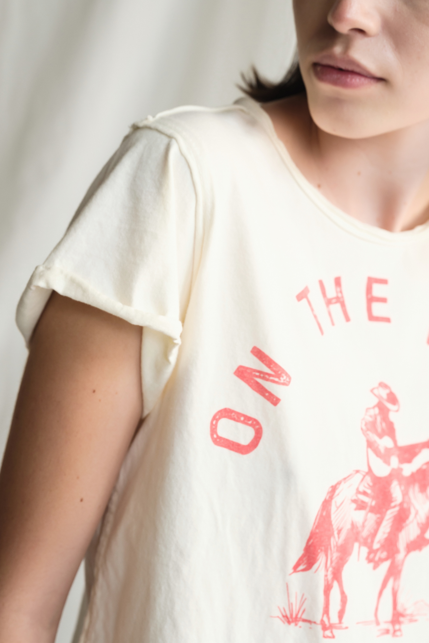Willie Nelson On The Road Again Womens Tee Shirt