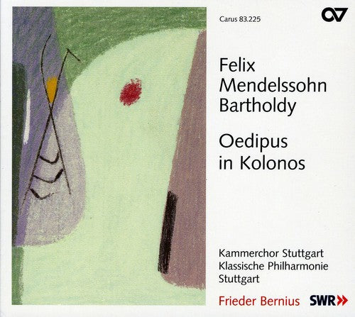 the album cover for Felix Mendelssohn - Oedipus in Kolonos