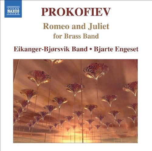 the album cover for Eikanger-Bjorsvik Band - Romeo & Juliet for Brass Band