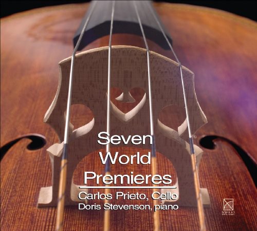 the album cover for Carlos Prieto - Seven World Premieres