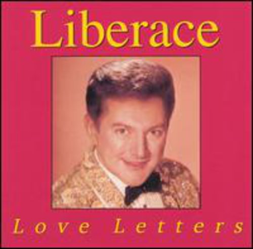 the album cover for Liberace - Love Letters
